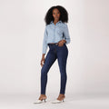 Dark Indigo Worn In