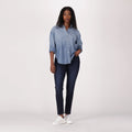 Dark Indigo Worn In